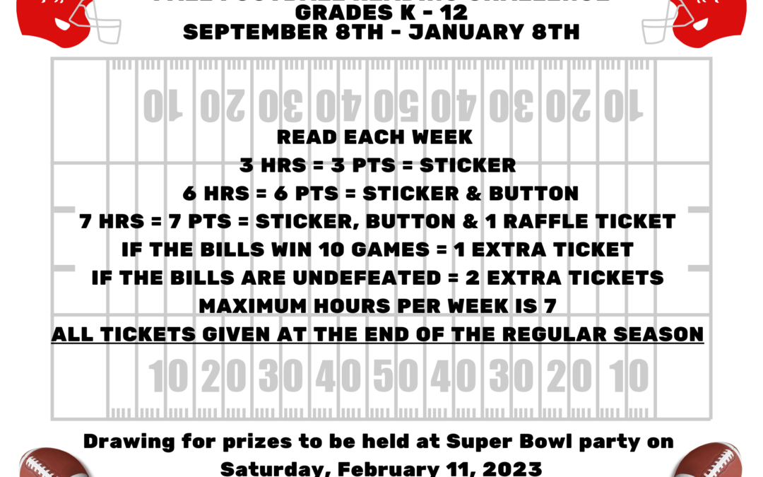 Fall Football Reading Challenge